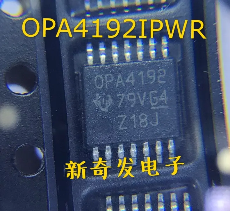 OPA4192IPWR OPA4192 TSSOP14 four-way universal, precision op amp chip IC new original