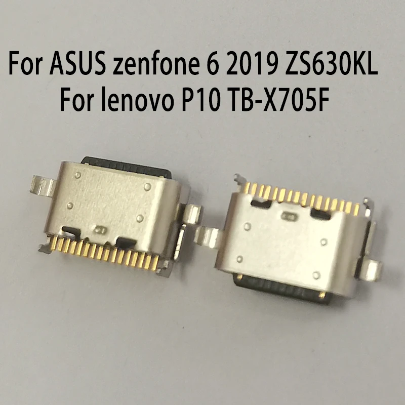

1-5pcs 16P 16pin 16 Pin Female USB Socket Type c USB Charging Port Connector for ASUS Zenfone 6 2019 ZS630KL Lenovo P10 TB-X705F