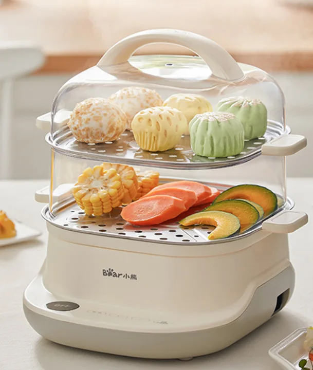 

Electric steamer, household steamer, household electric steamer, multifunctional double-layer large capacity steamer