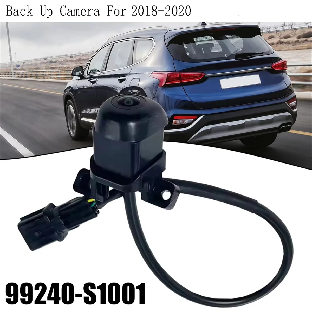 

# 897I 99240S1001 Камера заднего вида для Hyundai Santa Fe 2018-2020 Камера Astern Assist (черная)