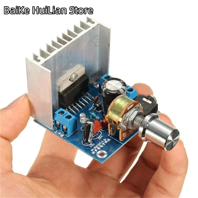 

TDA7297 Version B Amplifier Board 9-15V 15W*2 Digital Audio Power Amplifier Module Stereo Dual Channel 15W + 15W Amplificador