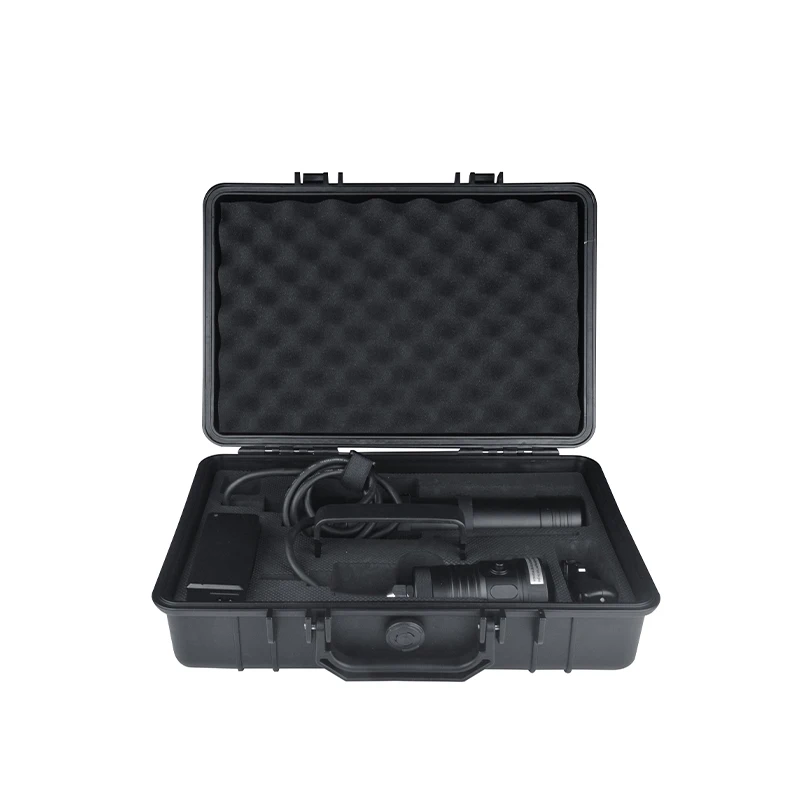 Linterna Led COB IP68, linterna LED para buceo, linterna de bote recargable subacuática, batería recargable de emergencia DC 12V