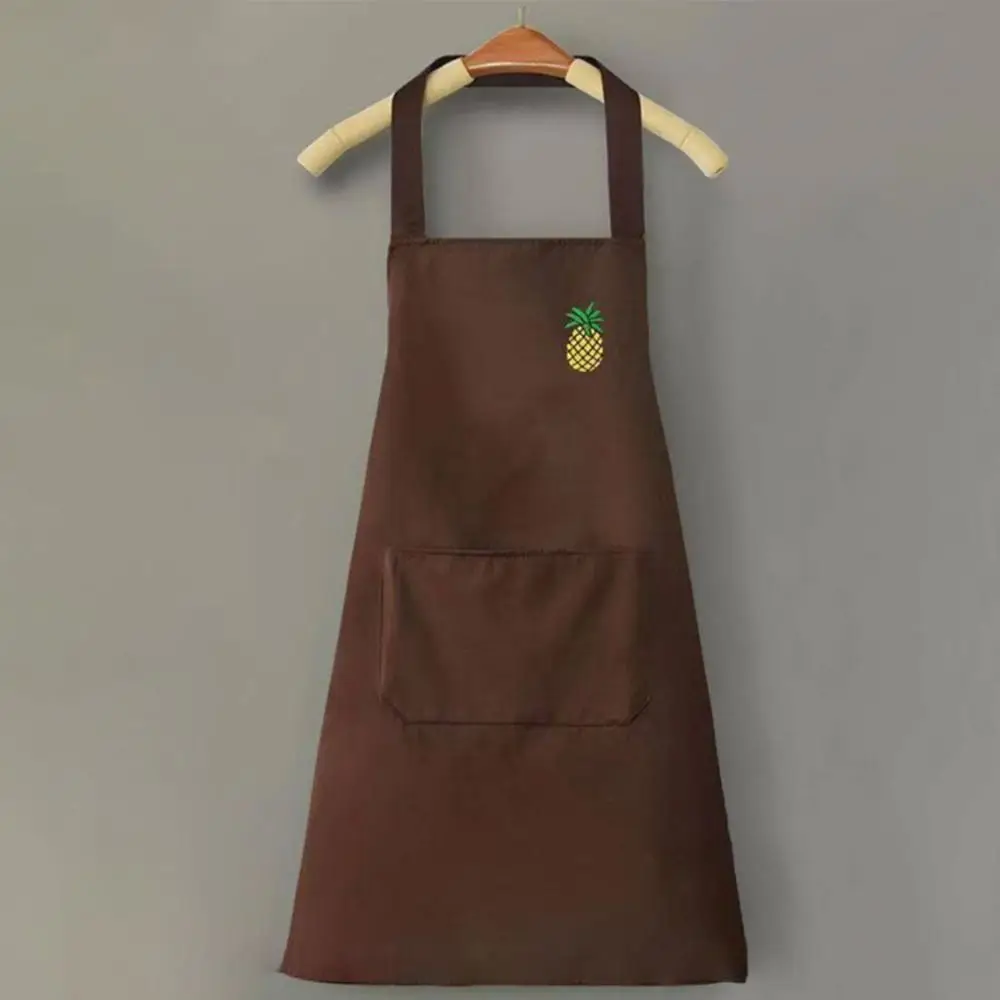 

PVC Apron Oilproof Waterproof Kitchen Smock Sleeveless Can Wipe Hands Hotel Restaurant Chef Barbecue Apron Cooking Work Clothes