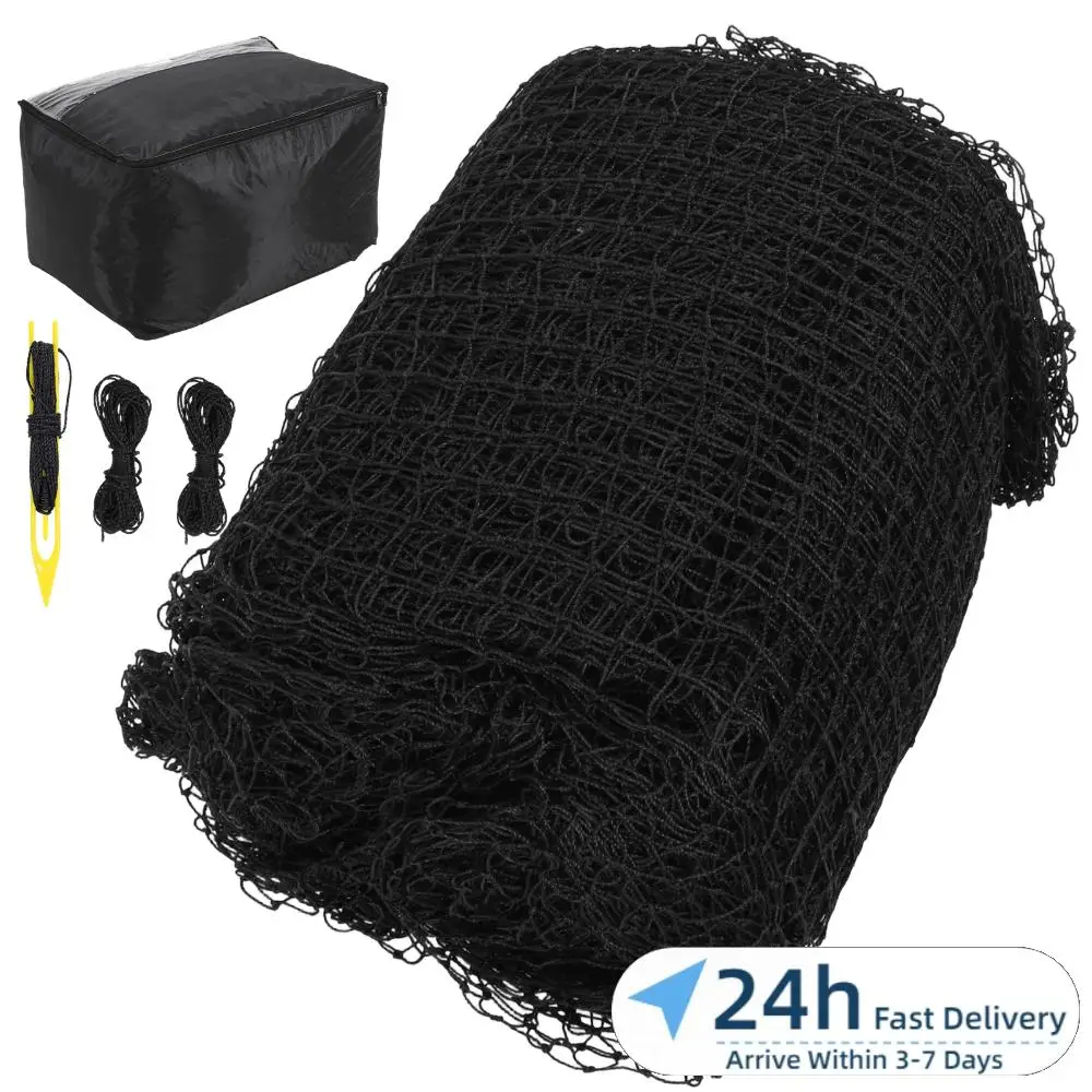 

Baseball Softball Backstop Nets 10x10x35 FT /12x12x55 FT Sports Netting Barrier Portable Net Only No Frame Included for Backyard