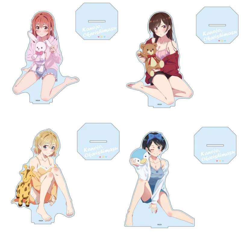 

Anime Rent A Girlfriend Acrylic Stand Cosplay Characters Ornament Accessories Goods Collection Gifts 15cm