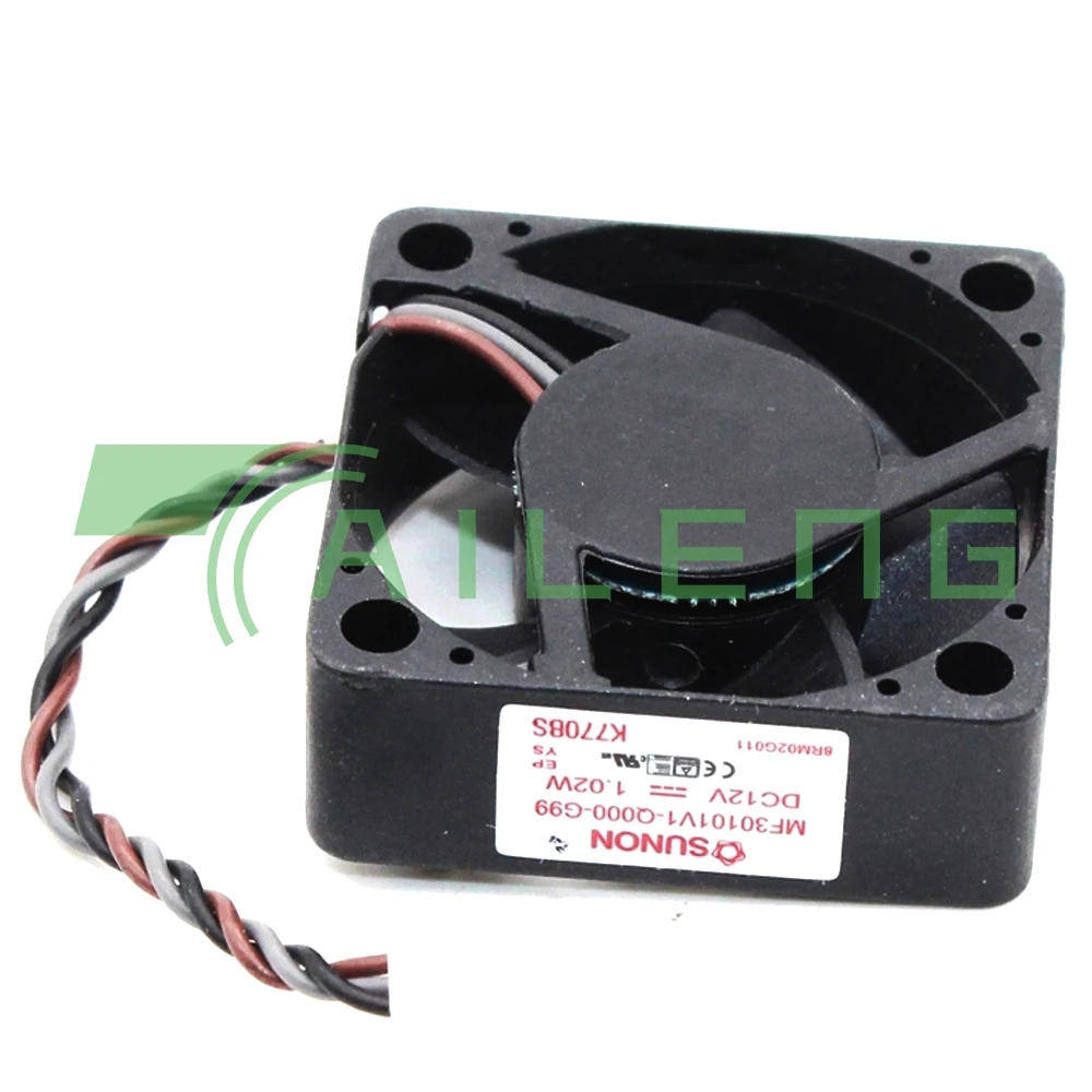 

Охлаждающий вентилятор для SUNON 30 мм MF30101V1-Q000-G99 MF30101V1-Q020-G99 30X30X10 3CM DC 12 В 1,02 Вт Охлаждающий вентилятор для проектора