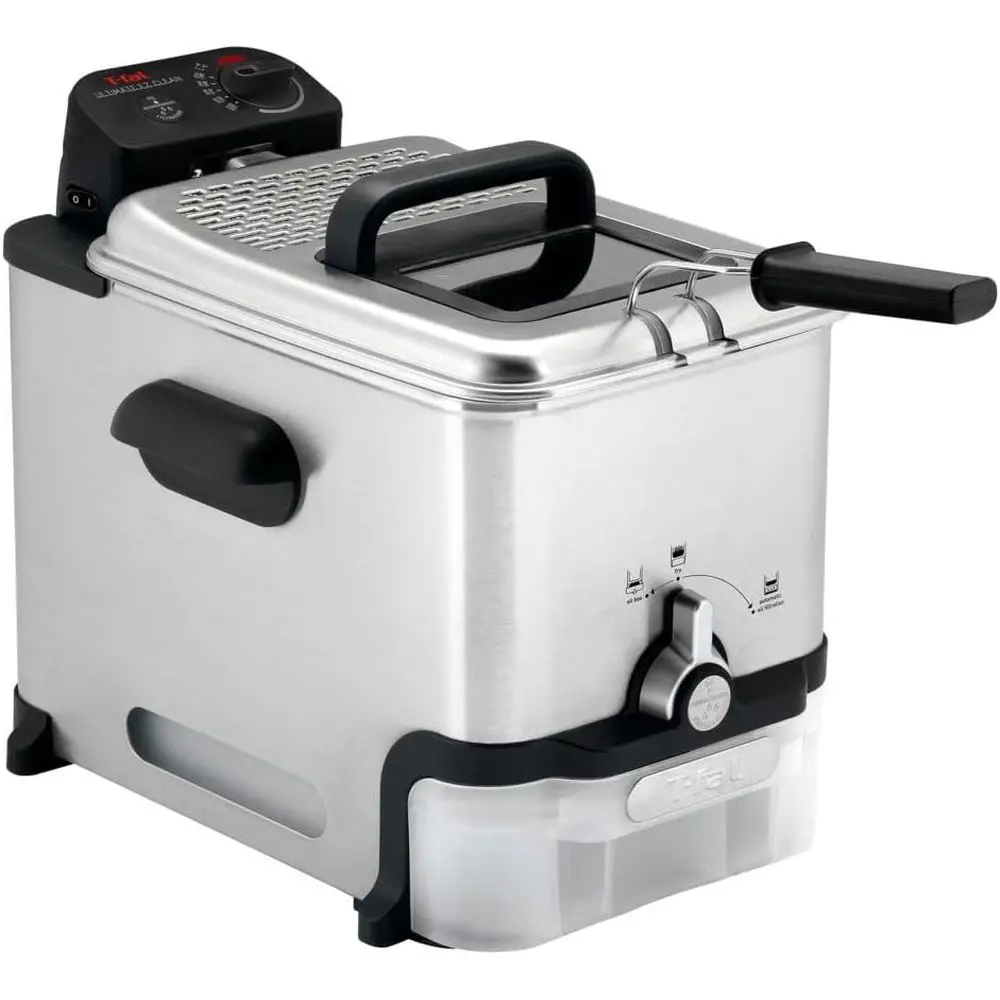 

Deep ryer with Automatic Oil ilter (R800051) - StainlSteel, 3.5 L