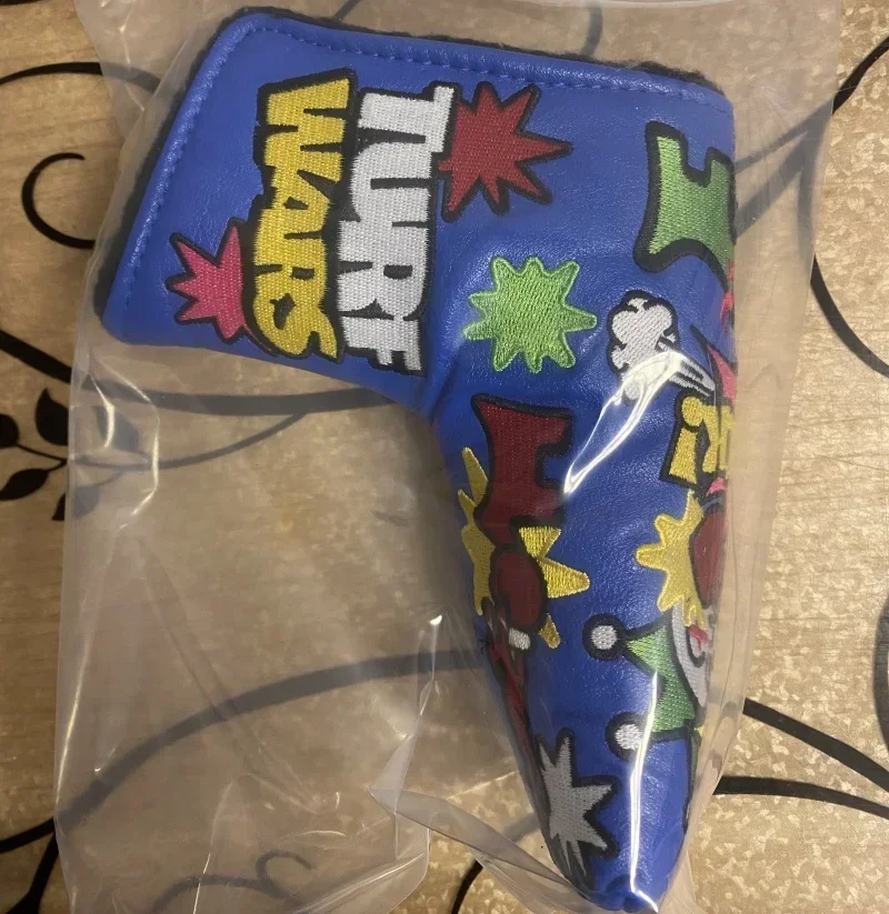 

Outdoor golf training,Turf Wars Limited Release blue putting Headcover