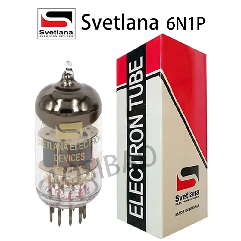 صمام صوت Svetlana-HIFI ، 6N1p ، 6N1P ، أنبوب تفريغ ، ترقية 6N1 ، ECC85 ، 6H1N ، مكبر صوت أنبوب إلكتروني ، طقم أمبير ، DIY ، رباعية متطابقة