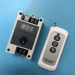 Wireless remote control DC motor governor 12V24V PWM stepless speed switch 5A controller