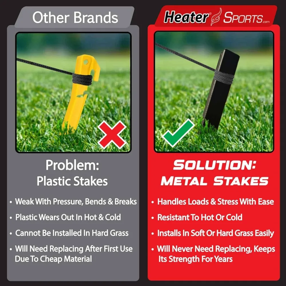 Спортивная клетка и каркас Xtender 30 футов для бейсбола и софтбола (машина НЕ входит в комплект) — прочная рама из стекловолокна и полиэстер