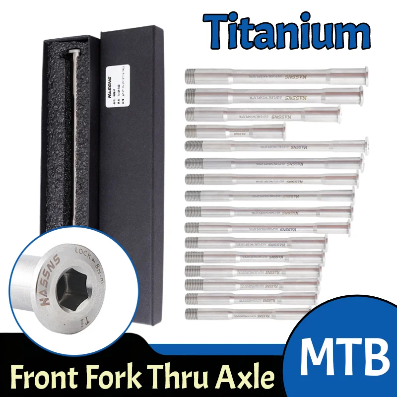 

Titanium Thru Axle 15x110 12x142 12x100 12x148 Rear Front Ultralight Thru Axle Boost 12mm 15mm Mtb Dirt Road Bike Hub Fork Rod