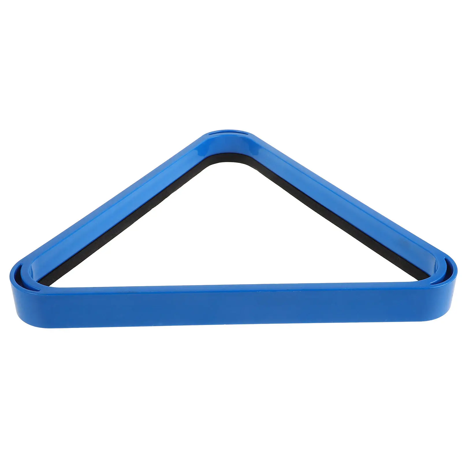 

Triangle Billiard Ball Rack Blue Plastic Pool Table Organizer Positioning Frame for Billiards Storage Bracket Cue Ball Holder