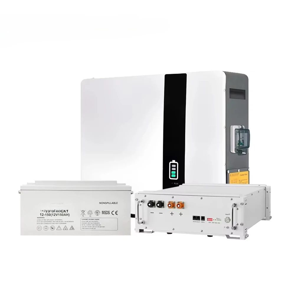 Full Package 3Kw 5Kw 6Kw Hybrid Solar Inverter System Inverter Lithium Battery Storage deye Solar Energy Renewable Ener