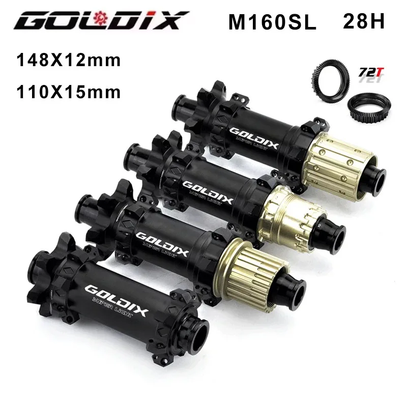

GOLDIX Super светильник MTB BOOST Hub 6 Bolt дисковый тормоз прямой тянуть 28H трещотка 72T горный велосипед Hub для SHIMANO 11 12 Скорость