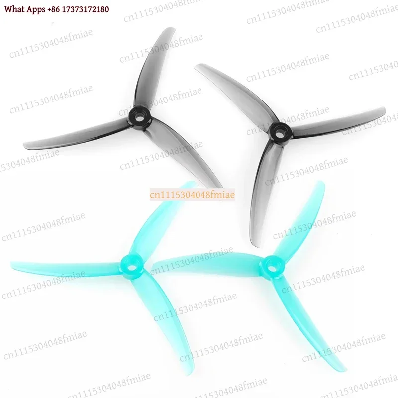 2Pairs HQ Prop J37 J40 3 Blades Freestyle 5.1 Inch Propeller PC 5.1x4.0x3 CW CCW Replacement for FPV Racing Drone 5mm Shaft