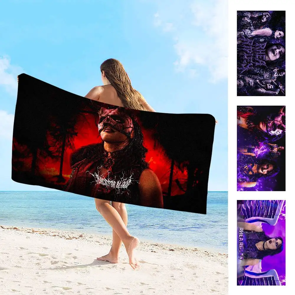 Superstar R-Rhea R-Ripley Microfiber Printed Beach Towel Mountain Climbing Yoga Beach Swimming Running Absorbent Soft Towel