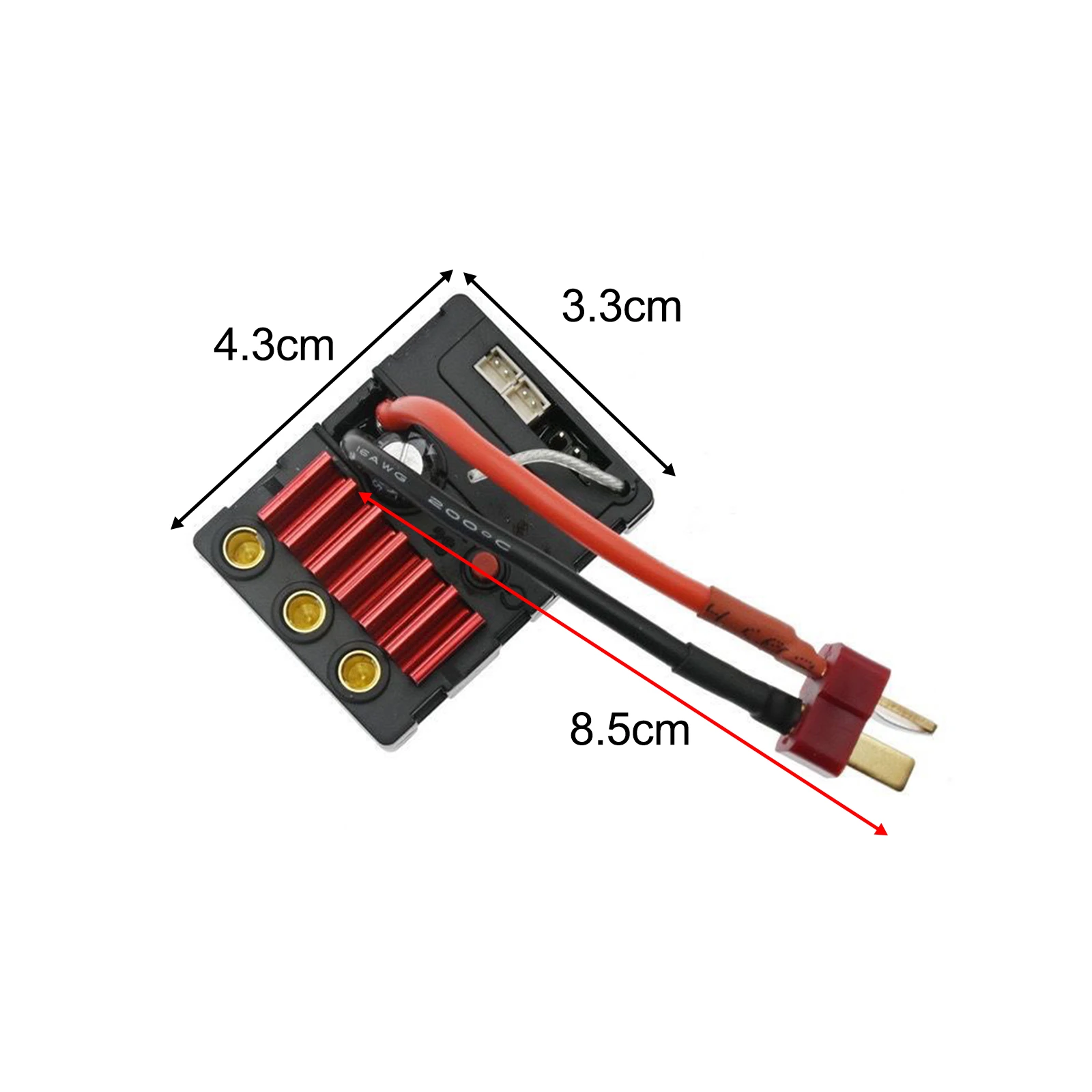 6314 2840 Brushless Motor 6313 Brushless ESC for 1/16 Hobby Car Model Trucks High Speed Brushless Motor Waterproof ESC