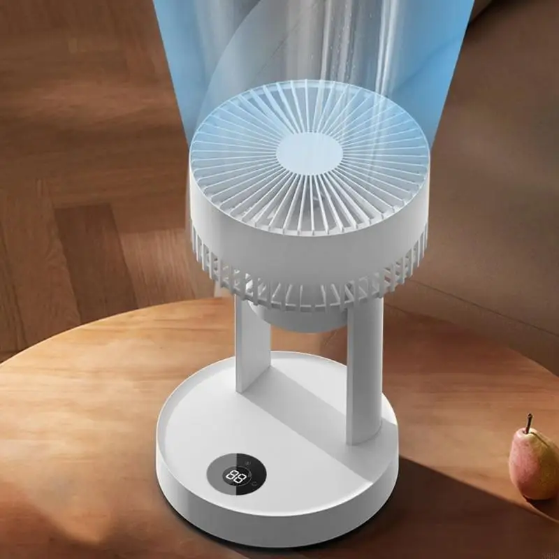 Ventilador con avión ligero Ventilador viento fuerte para viaje oficina del dormitorio N58D