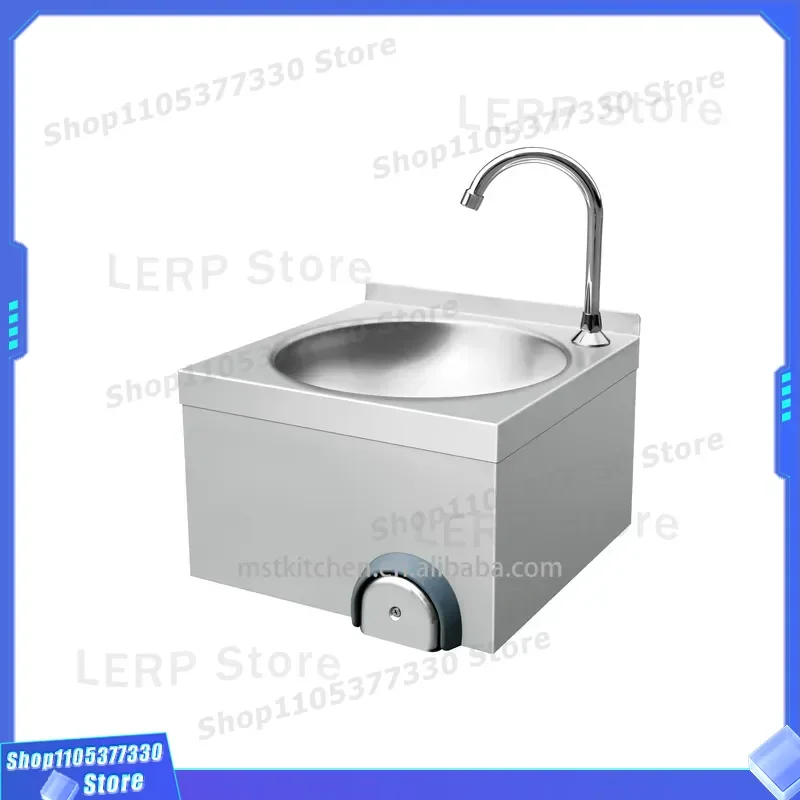 Stainless Steel Wall Mounted Sink Single Bowl Handmade Medical Hospital Wash Basin Hot Water Single Hole Cheap Price Durable