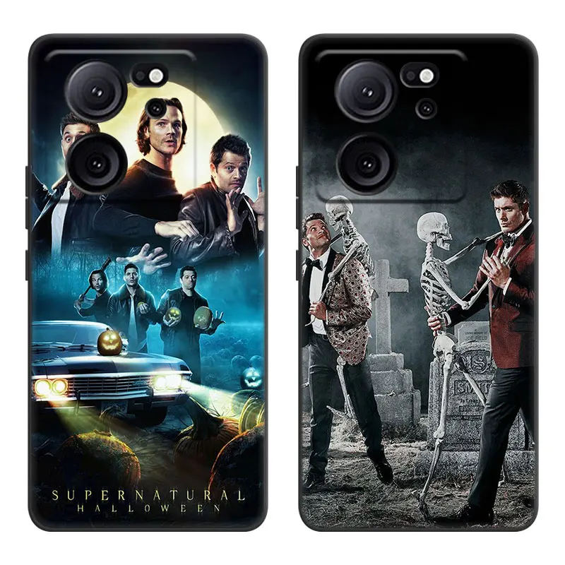 Supernatural tv show Cartoon Case For Xiaomi 13T Pro 12T 12 11 Lite NE 11T Pro 5G Redmi Note 12 Pro 11 Pro Plus 12S 11 10S Pro