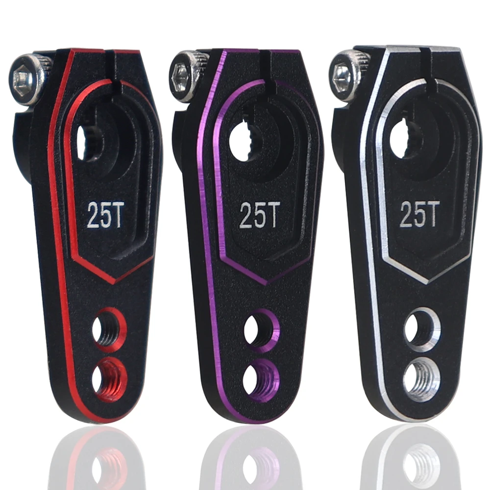 

1 шт. металлический 25 т сервопривод рулевой рожок для 1/10 радиоуправляемого гусеничного автомобиля Tamiya Traxxas Trx4 Axial Scx10 Rgt Savox Emax Hsp сервопривод