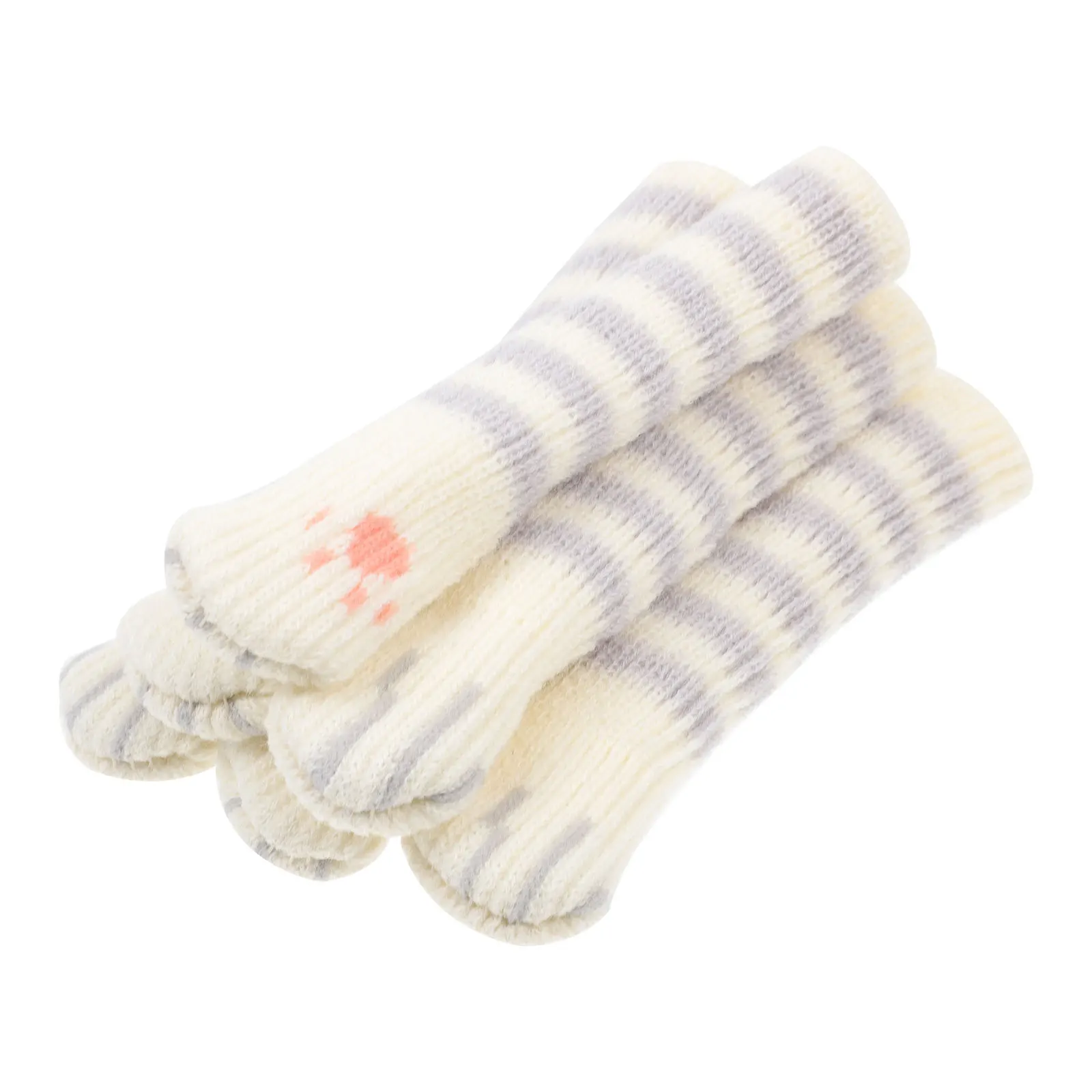 

6Pcs Door Handle Protective Cover Anti-Collision Knitted for Baby and Elderly Protection Wall Guard Furniture