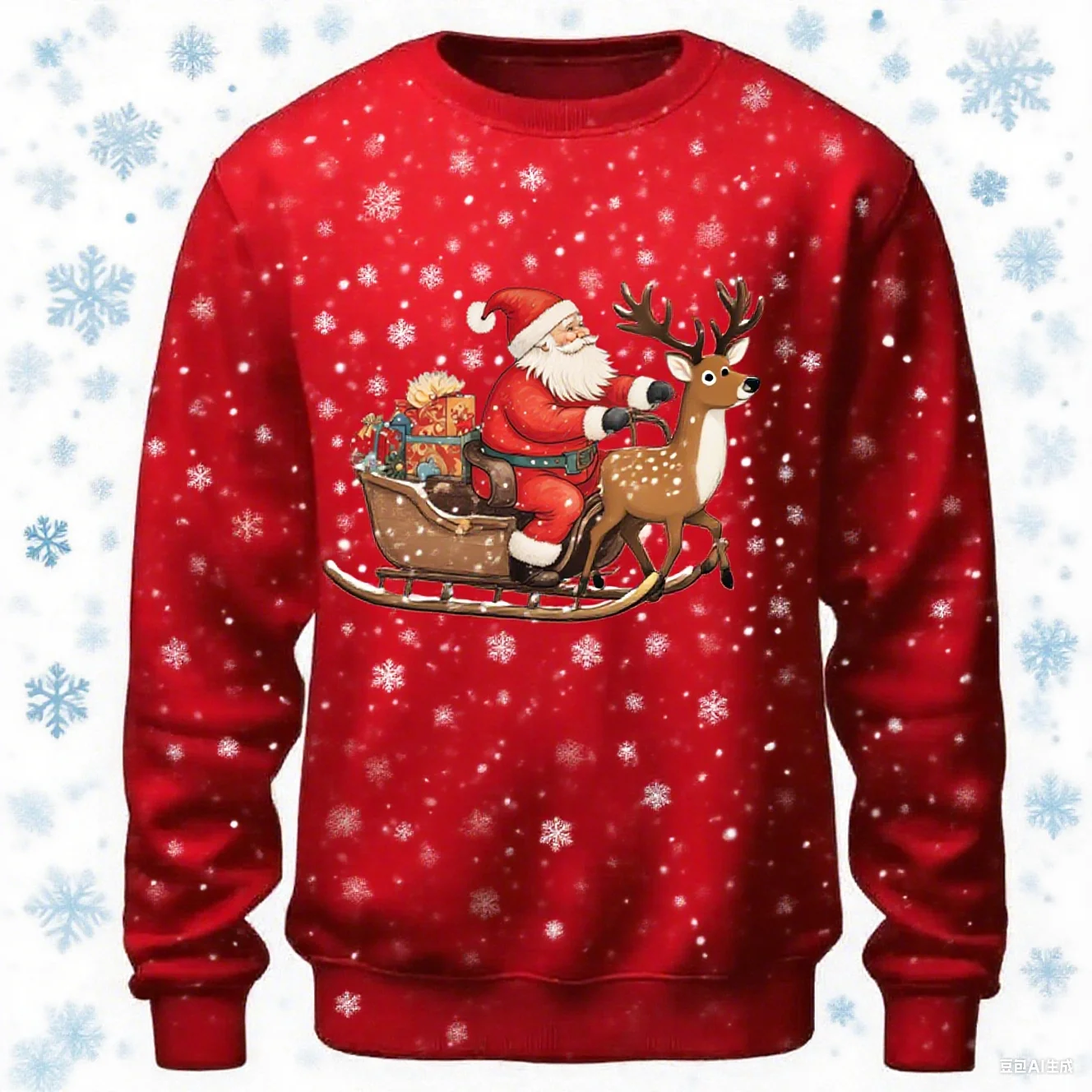 هدية الكريسماس عيد الميلاد الكرتون الجرافيك البلوز ثلاثية الأبعاد طباعة الخريف بلوزات Y2K الأطفال هوديس الرجال المرأة بلوزات