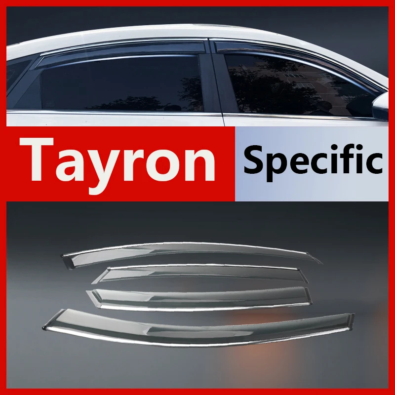 

Специально разработанные ветровики для VW Tayron: вентиляционные дефлекторы окон, дождевики на двери, защитные накладки от дождя, плоские дефлекторы.