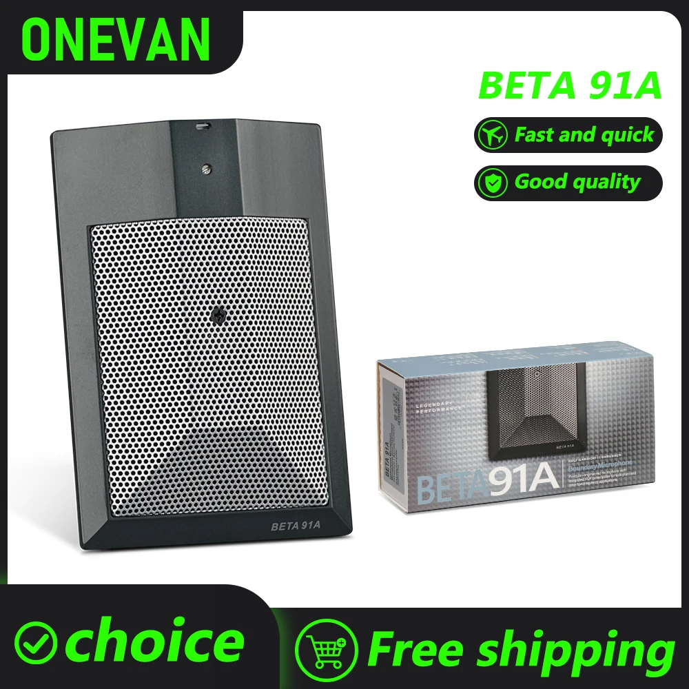 ONEVAN BETA91A nombre Original micrófono condensador medio cardioide profesional tambor condensador instrumento de percusión micrófono