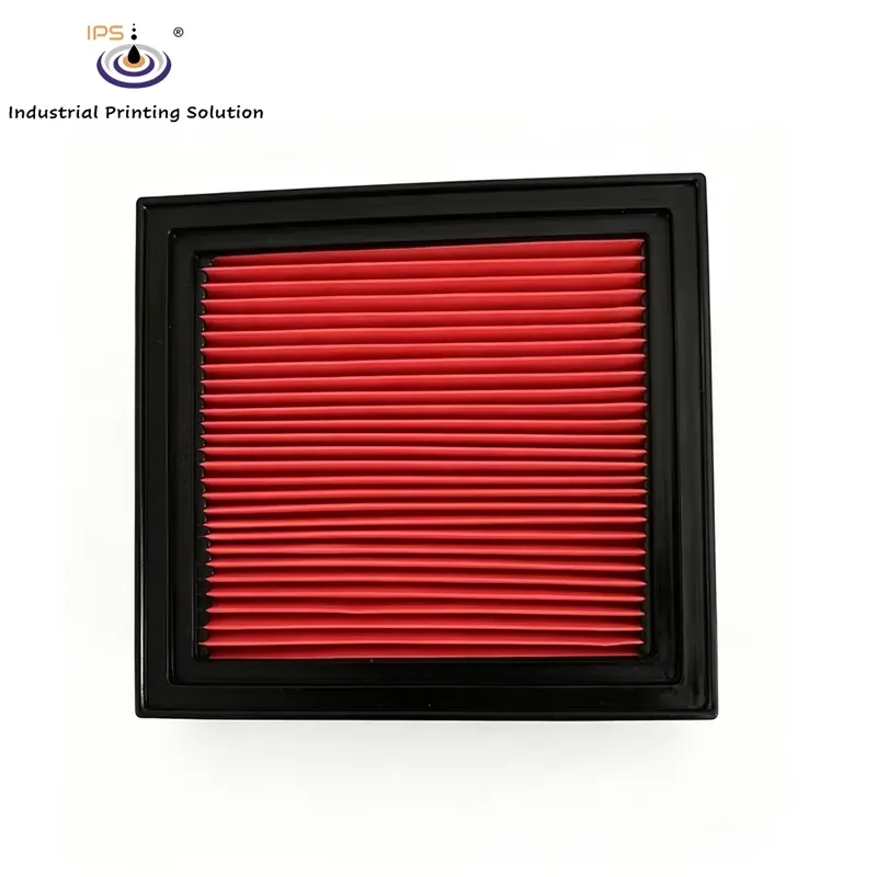 HCY 234502-C Compatible Continuous Inkjet Printer Air Filter for VJ1000 +Fan Filter *2 Red+BK