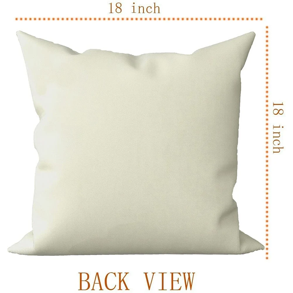 A006-Herbst-Bauernhaus-Kissenbezüge, 45,7 x 45,7 cm, 4er-Set, Herbst-Thanksgiving-Dekoration für Couch, Sofa zu Hause, drinnen und draußen