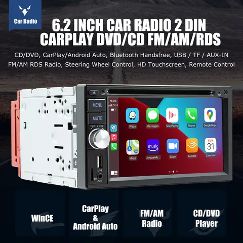 8 best sales android car stereo with cd player - №1