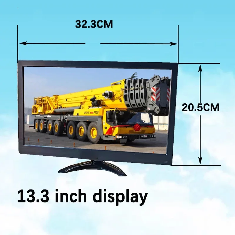 T-2401C Crane Wireless 30X Zoom Surveillance Camera HD NightVision Waterproof Tower Crane Surveillance Camera Blind Spot of Boom