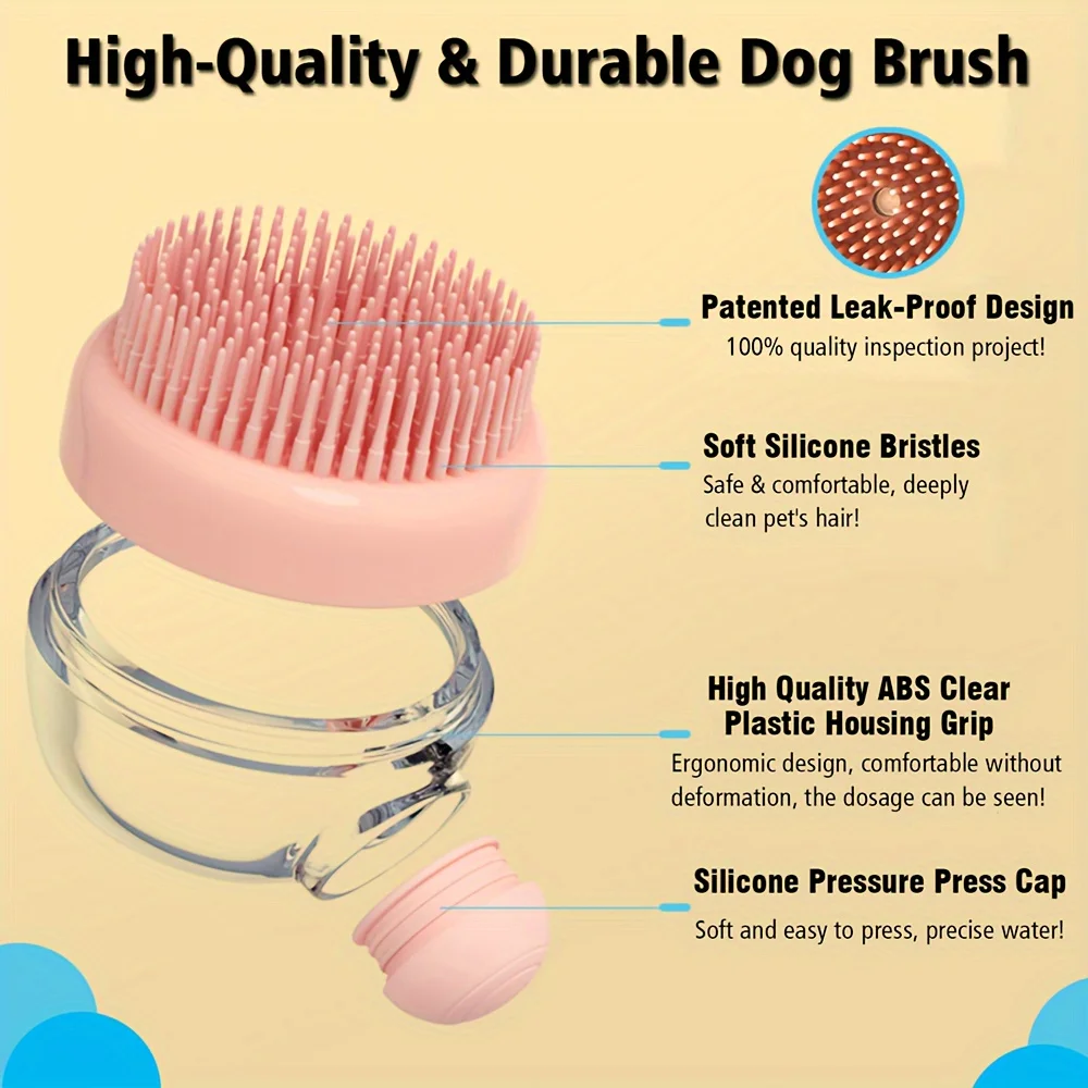 Silicone Pet Bath Brush 5