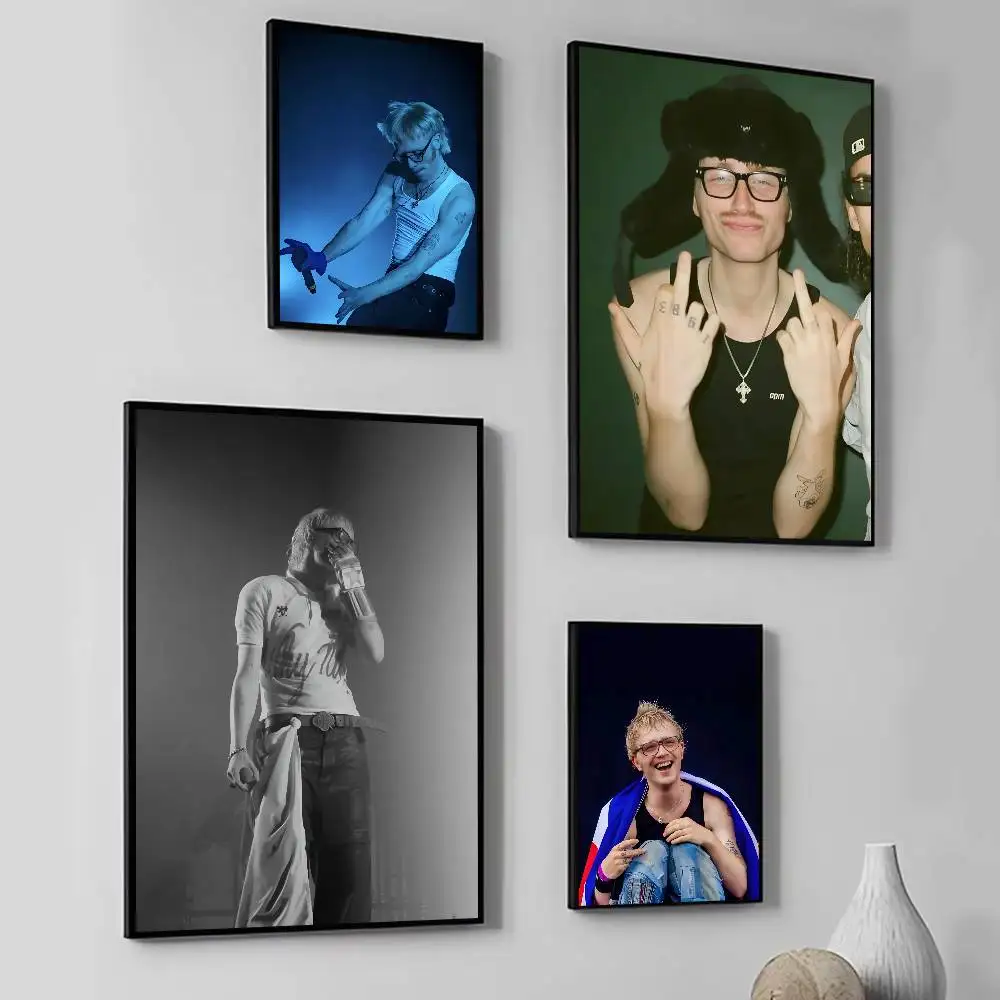 Singer J-Joost K-Klein Poster Fancy Wall Sticker for Living Room Bar Decoration Wall Decor