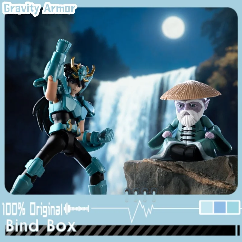 

Blokees Saint Seiya Galaxy Version 2 Action Figures Camus Hoyoga Dohko Milo Shiryu Nachi Anime Model Figurines Toy Cartoon Gifts