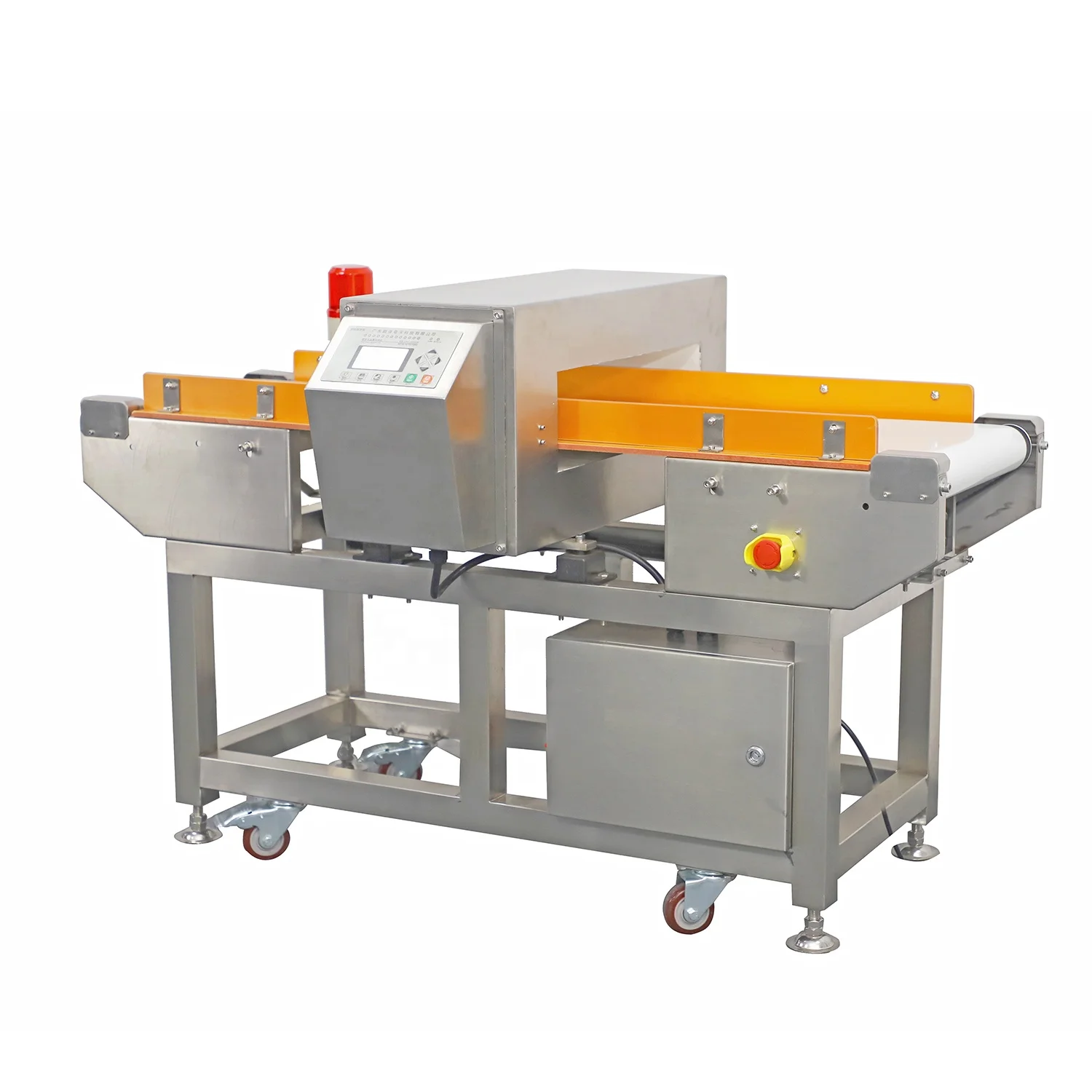 Factory Production Line Conveyor Belt industrial metal detector food processing For Food  Clothes Fabrics Gold Metal Detector