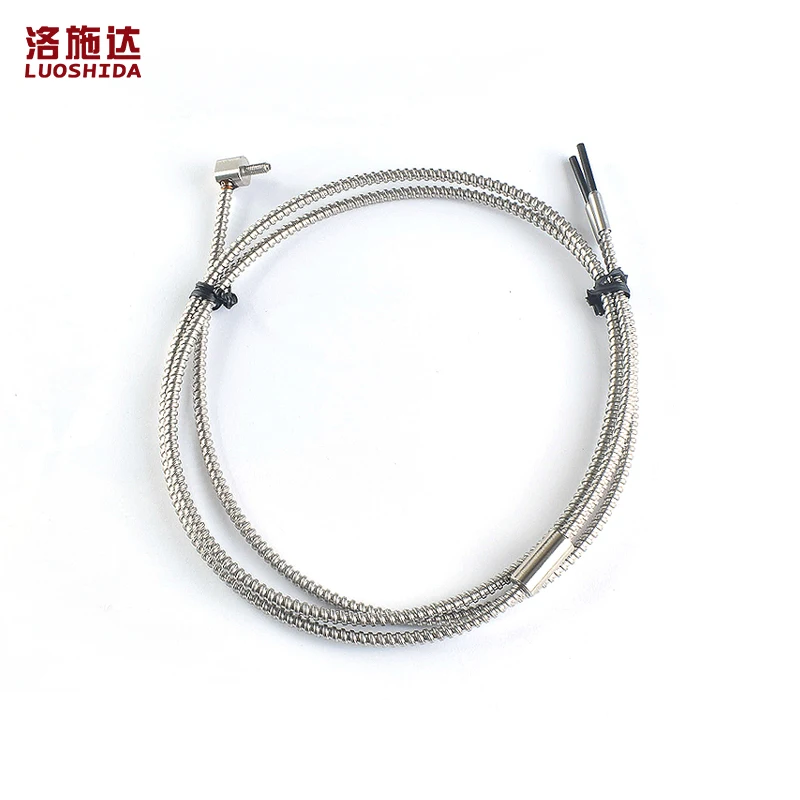 with 90 Degree Elbow High Temperature Resistant High Quality Diffuse Reflective Fiber Optical Sensor