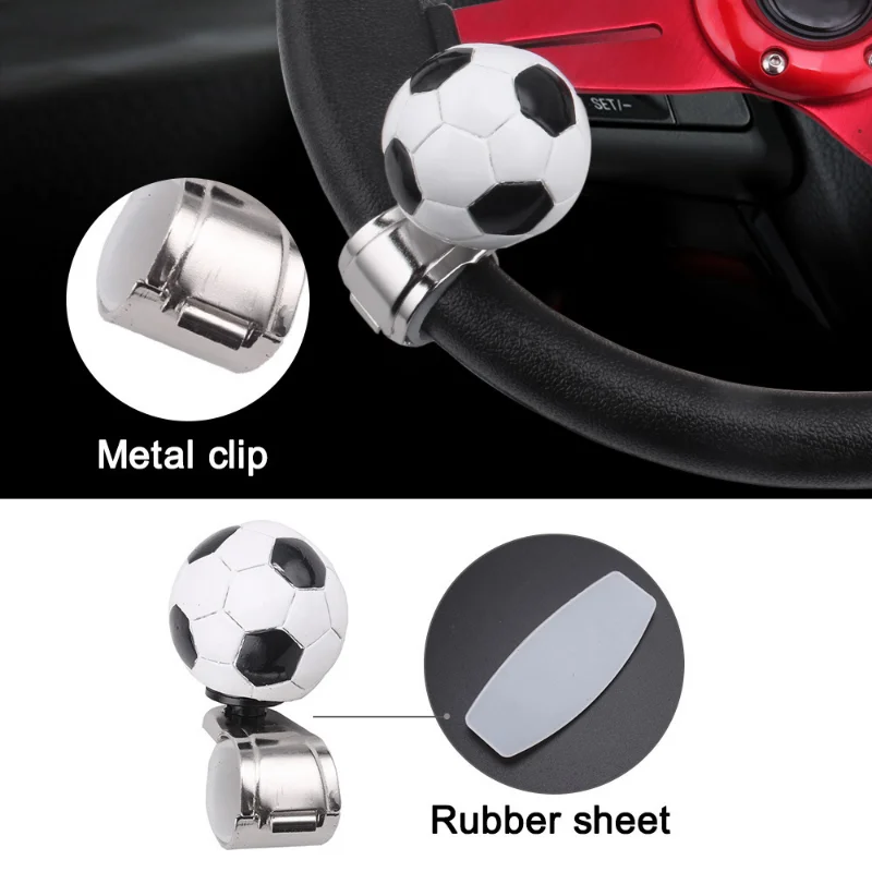 Car Steering Wheel Knob Booster Ball Steering metal bearing truck handle steering wheel auxiliary booster Skull Head STW016