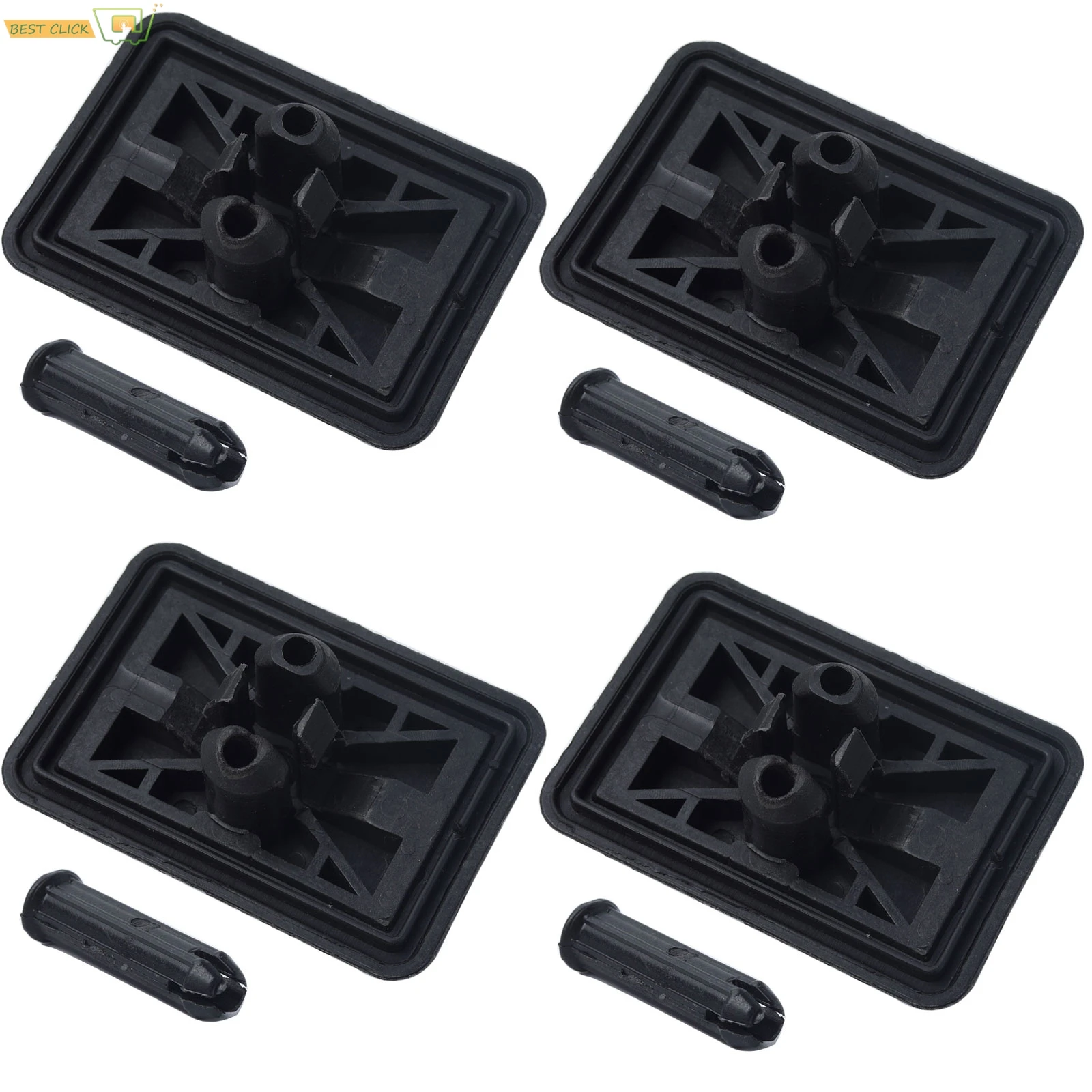 1/4x For BMW 3 6 7 Series E46 E63 E64 E65 E85 E86 X3 Z4 Z8 Jack Pad Jacking Point Lifting Support Platform 51718268885