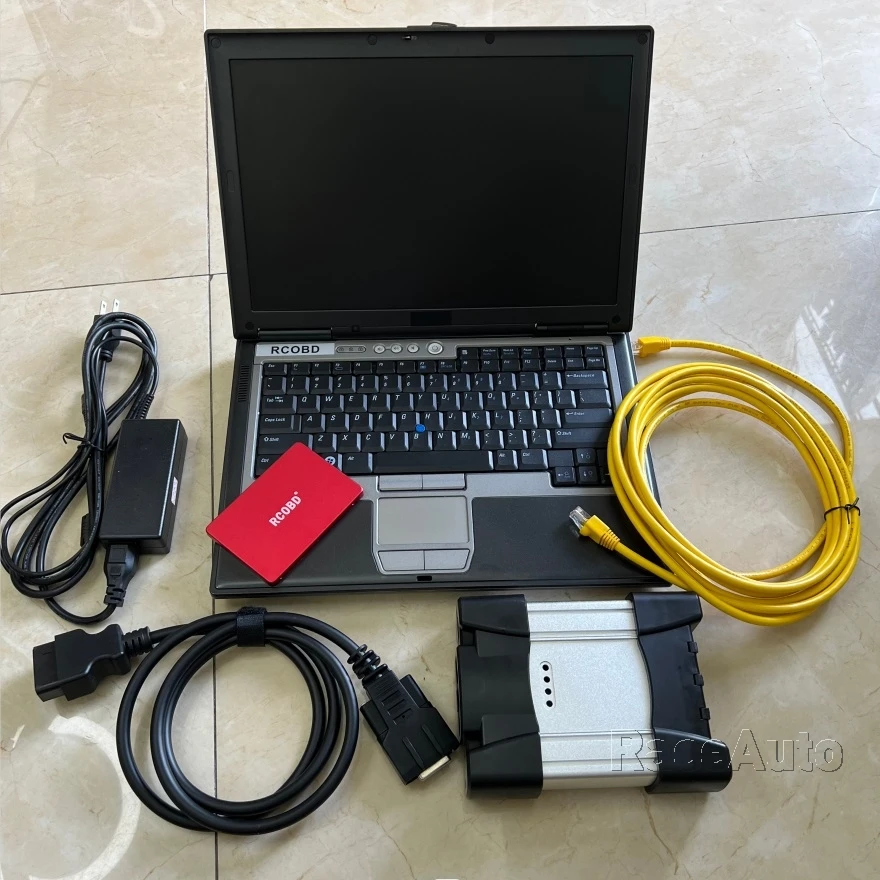 Higher quality 2024 For BMW ICOM NEXT multi-language Diagnostic Programming Tool With wifi and SSD New Software in D630 Laptop