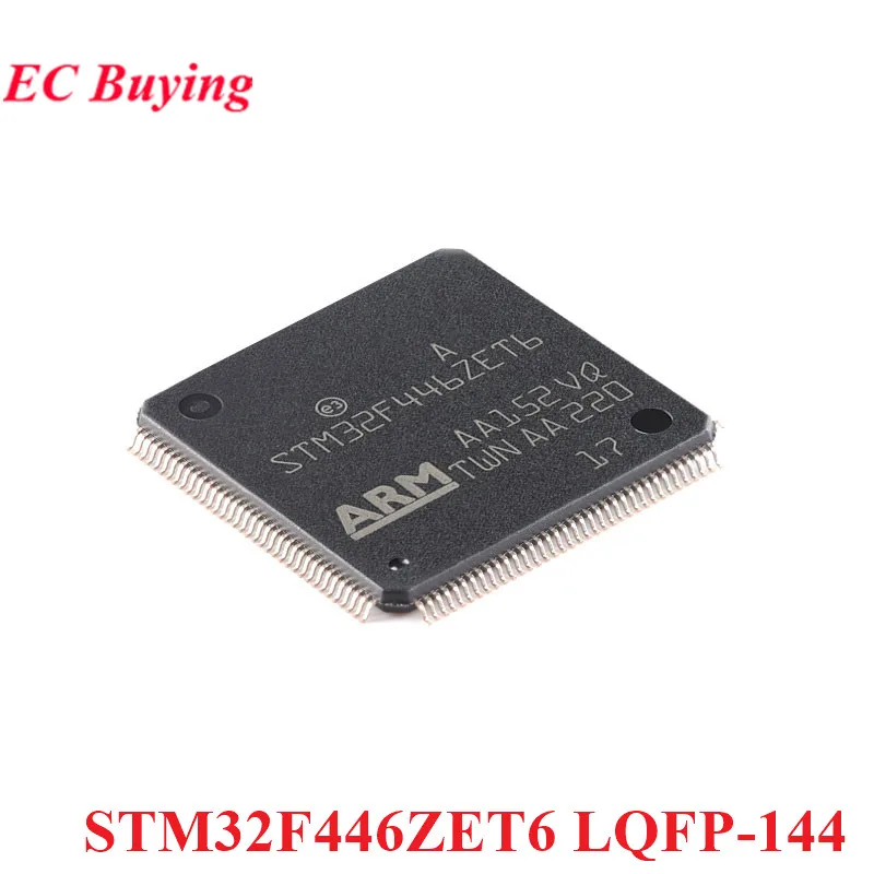 STM32F446 STM32F446ZET6 STM32 F446ZE F446ZET6 LQFP-144 ARM Cortex-M4 32-bit Microcontroller MCU Chip IC Controller New Original