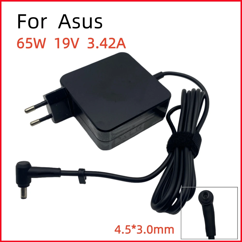 Original 19V 3.42A 65W 4.5*3.0mm Ac Adapter For Asus P2520 Q534U Q534UX Pro Essential PU551LD Series Laptop Charger ADP-65DW C