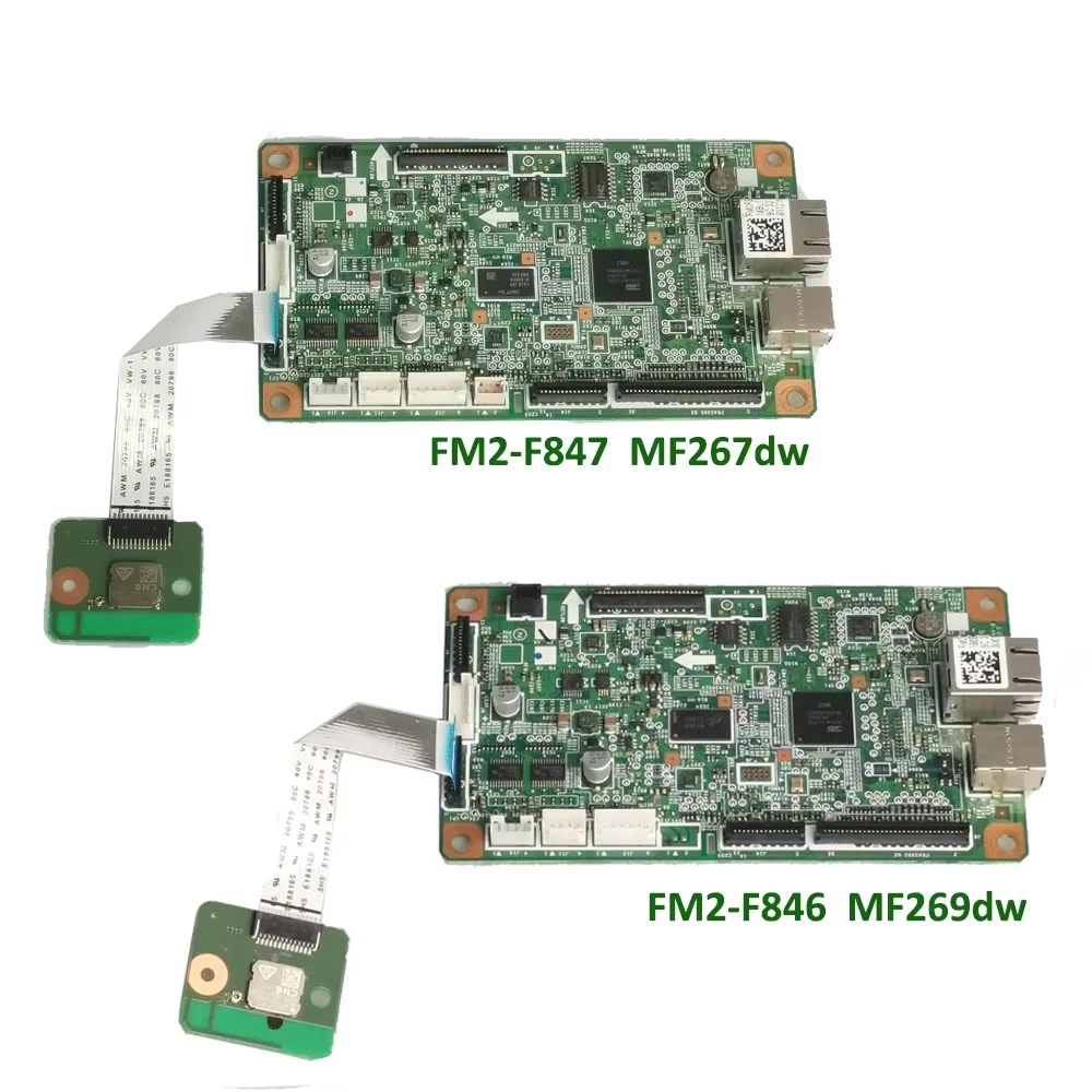 1X Formatter Board for Canon MF269dw 269 MF269 267 MF267 MF267dw Printer Parts Main Controller PCB Board Assy FM2-F846 FM2-F847