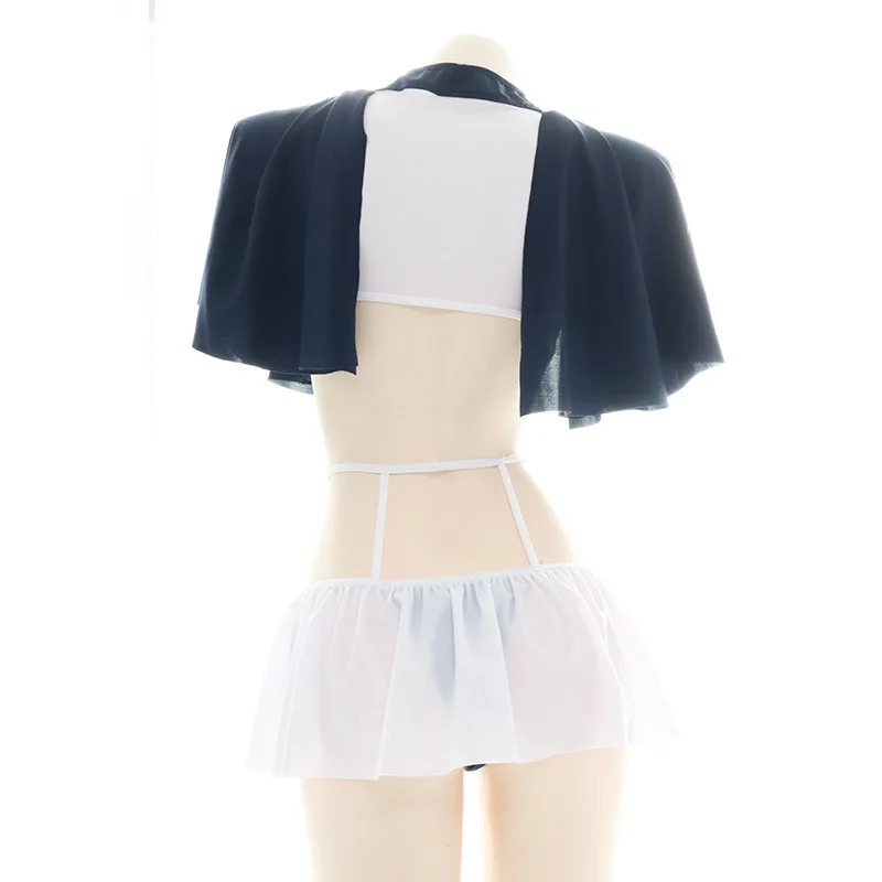 Sukumizu Exercise School Uniform Cosplay Costume Gym Super Short T-shirt Skirt Suit Girls Women Uniform Sailor Suit Temptation