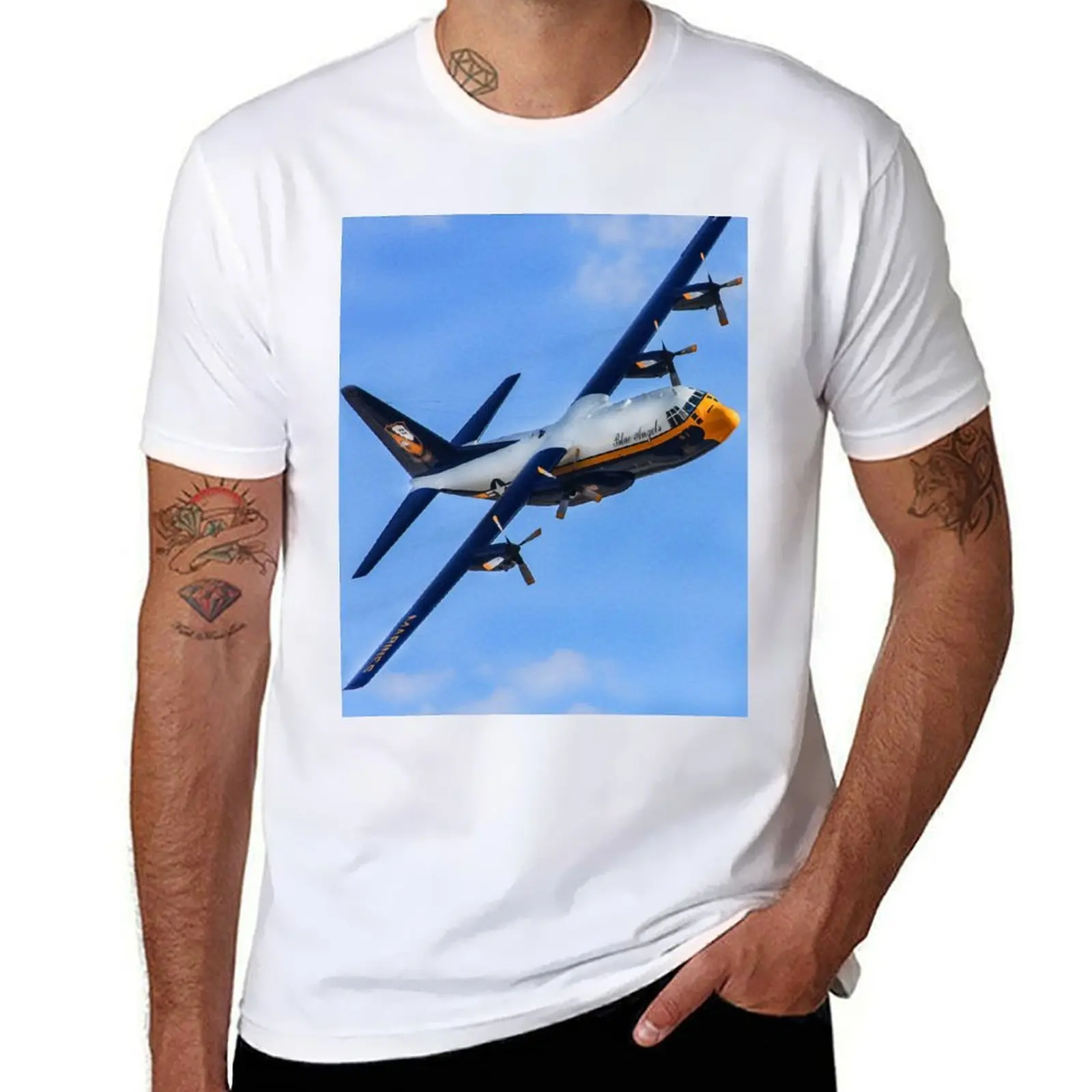 

Blue Angel-Fat Albert T-Shirt t shirt men 100% cotton luxury brand t shirts for man pack white T-Shirt