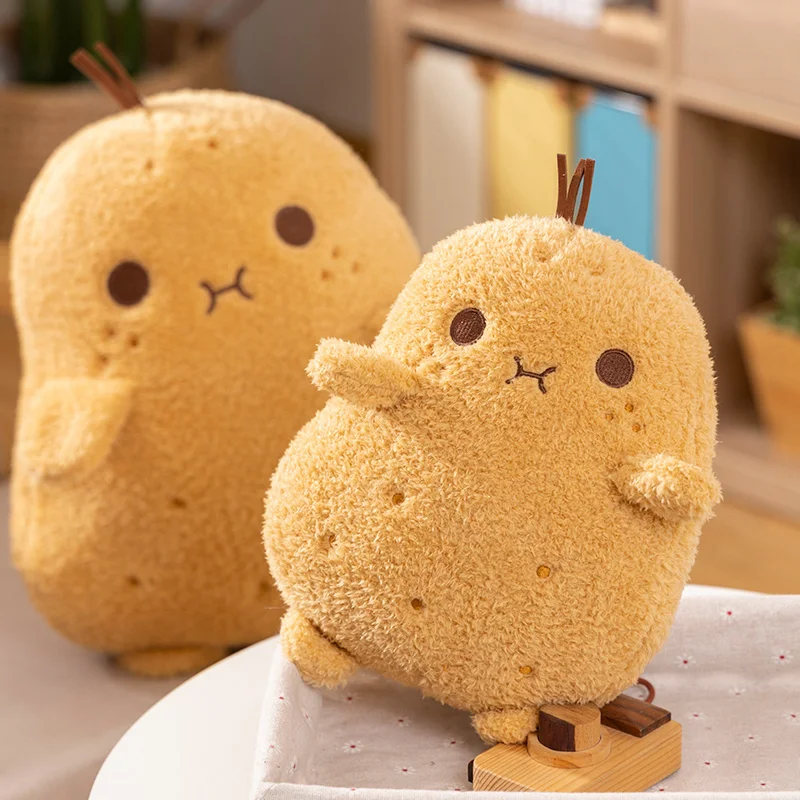 Cute Lovely Potato Plush Toys Cartoon Vegetable Stuffed Dolls Birthday Gift Sleeping Plushie Car Bed Sofa Plush Decoration