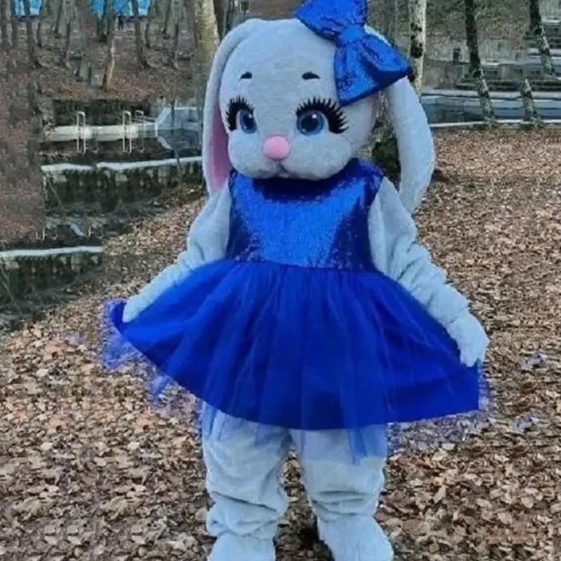 Mascote Cosplay Traje para Adulto, Bonito Vestuário de Boneca Urso, Anime Cartoon Coelhos Mouse Disfarce Roupas, Palco Halloween e Natal