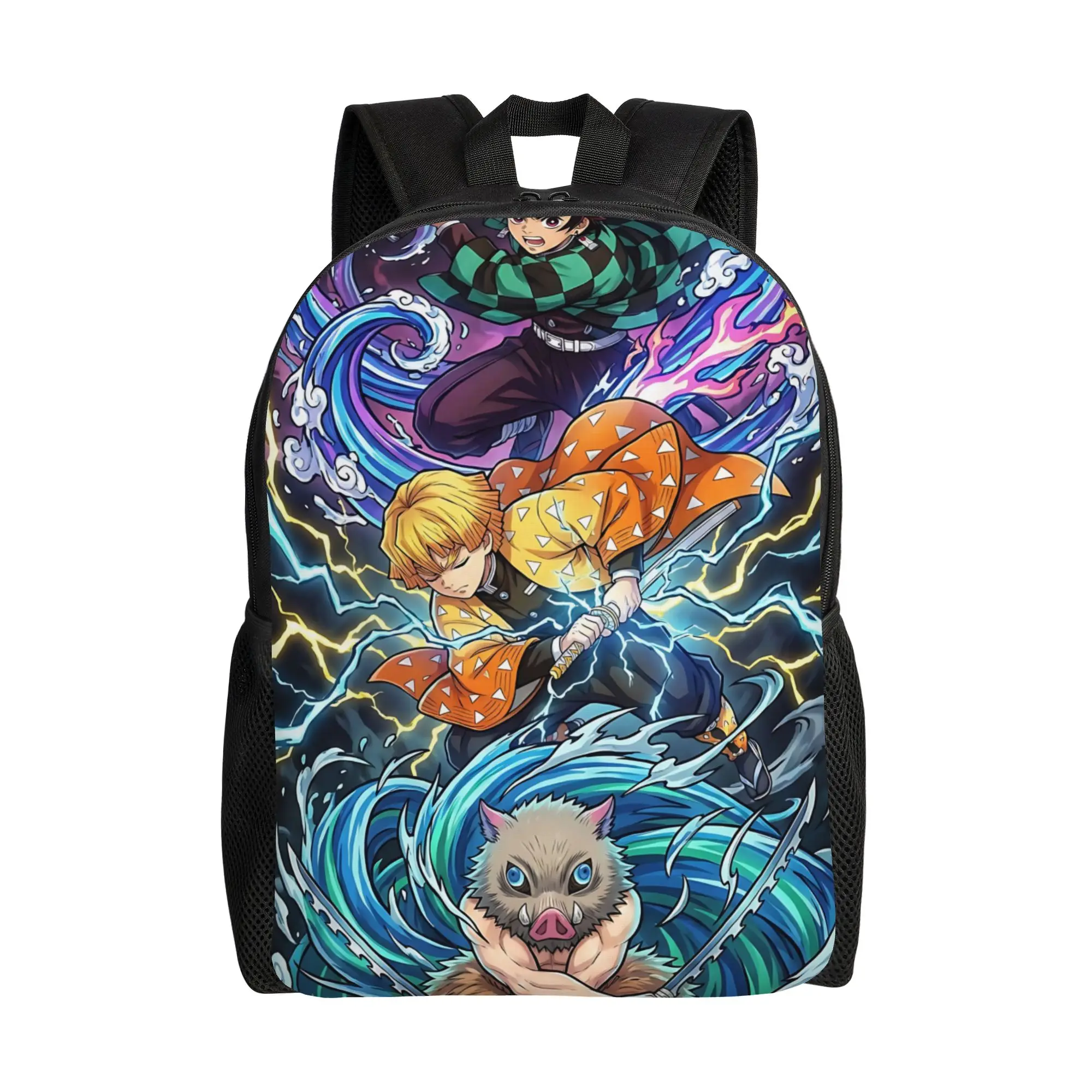

1Piece Backpack Flash New School Year Schoolbag Travel Demon Slayer Birthday New Term Starts